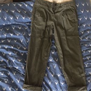 Baggy cuffed pants